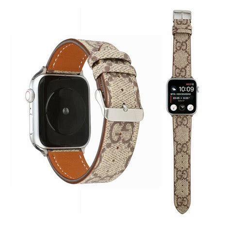 gg gucci luxury high end apple watch band 38mm-40mm|gucci band apple watch amazon.